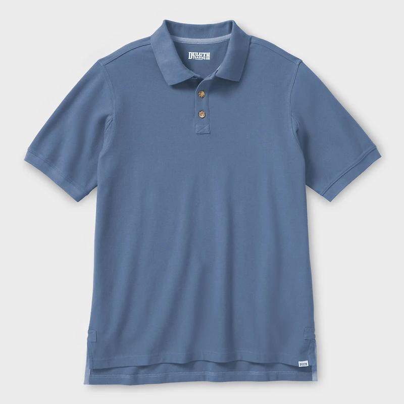 Men's No Polo Shirt Short Sleeve