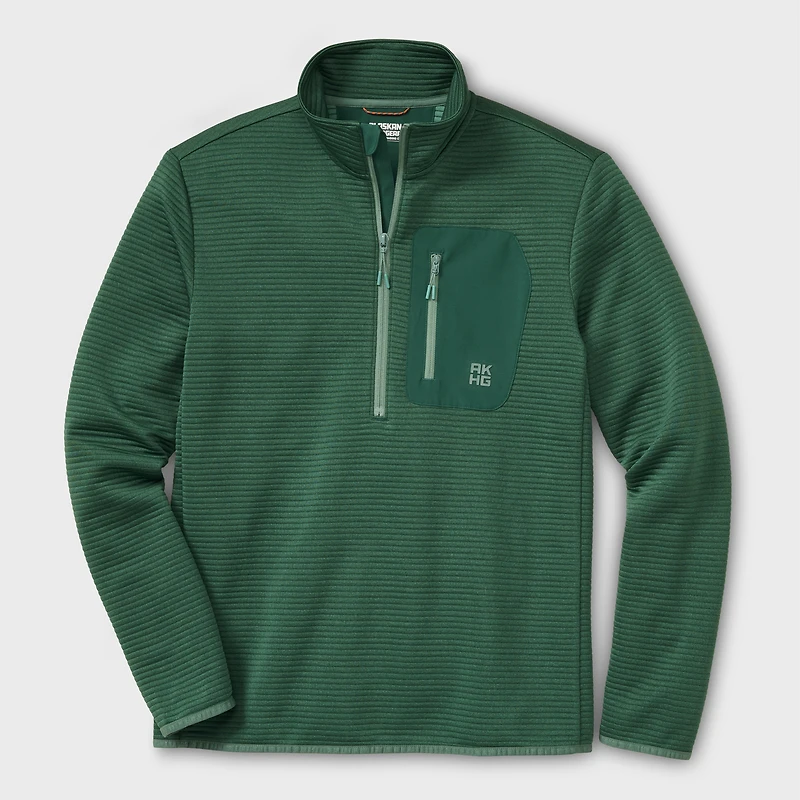Men's AKHG Blackburn Standard Fit 1/4 Zip Mock