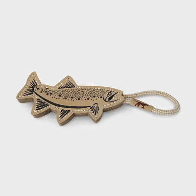 Natural Leather Toy - Fish