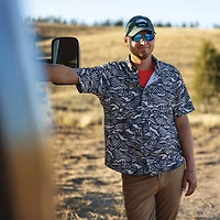 Men's AKHG Mountain Stream Standard Fit Short Sleeve Shirt