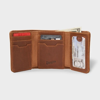Men's Rigid Fire Hose Tri-Fold Wallet