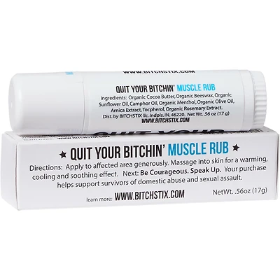 Quit Your Bitchin' Muscle Rub