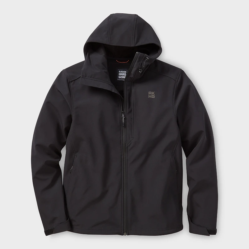 Men's AKHG Free Clime Soft Shell Hooded Jacket