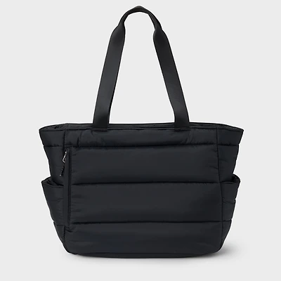 Puffin Quilted Tote Bag