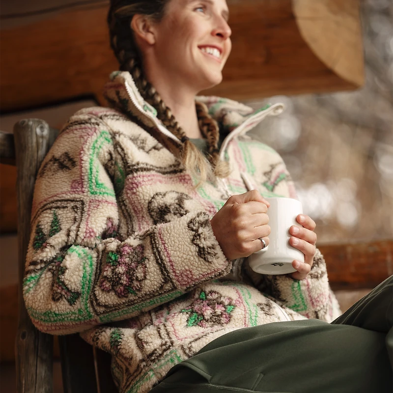 Women's AKHG Kindler Pile Fleece Full Zip Jacket