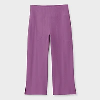 Women's Dang Soft Rib Relaxed Leg Capris