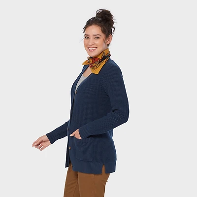 Women's Heritage Waffle Stitch Cardigan