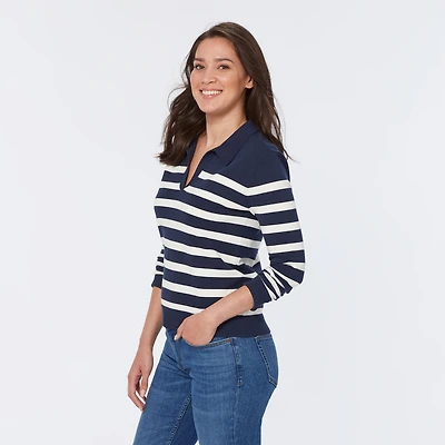 Women's Shiftless Collared Pullover Sweater