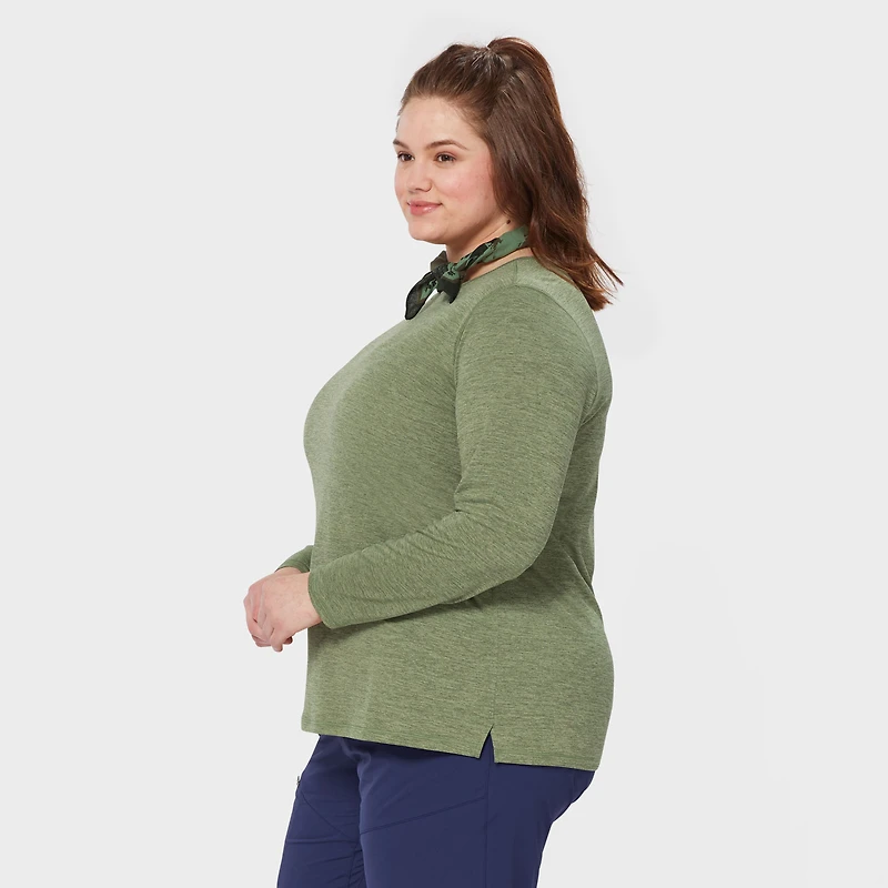 Women's AKHG Plus Tun-Dry Long Sleeve T-Shirt