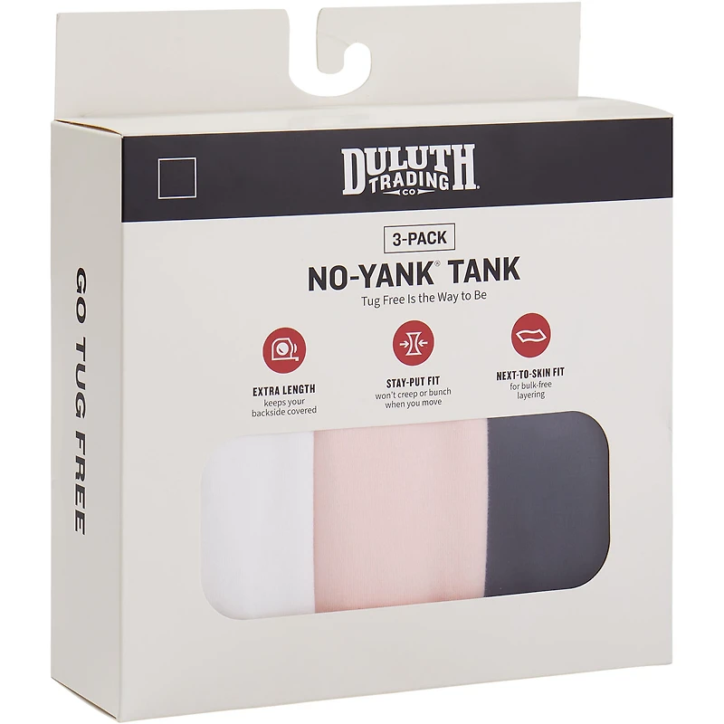 Women's No-Yank Tank 3 Pack