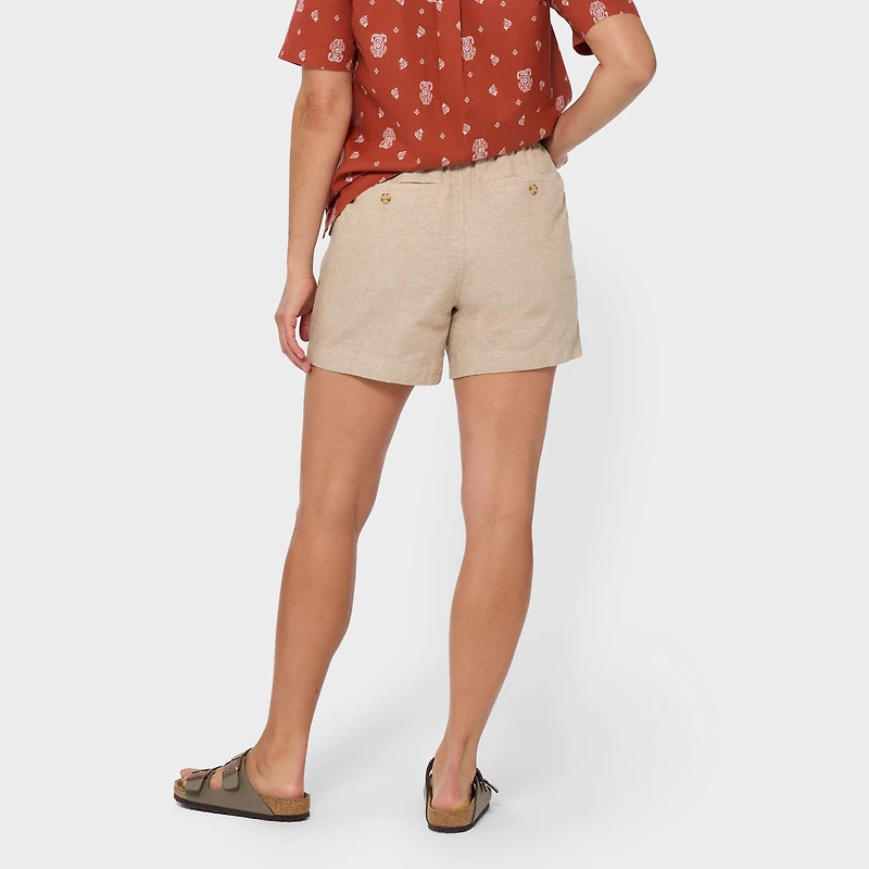 Women's Artisan Hemp Pull-On 5" Shorts