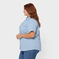Women's Plus Armachillo Short Sleeve Shirt