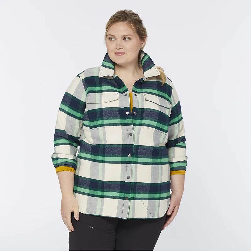 Women's Plus AKHG Crosshaul Overshirt