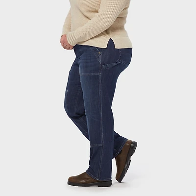 Women's Plus Double Flex Denim Straight Leg Jeans