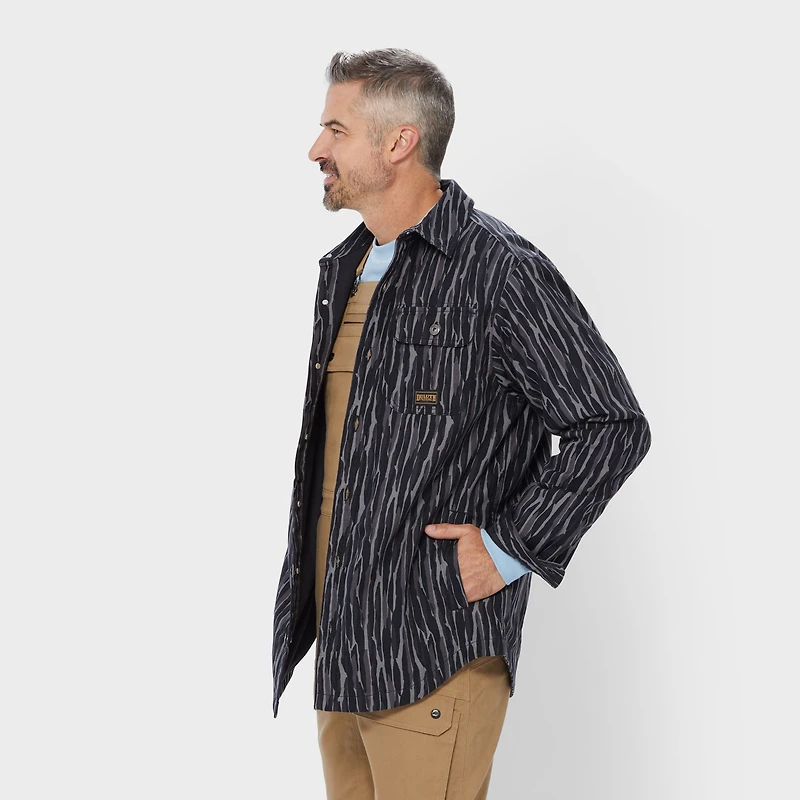 Men's Jersey-Lined Fire Hose Shirt Jac