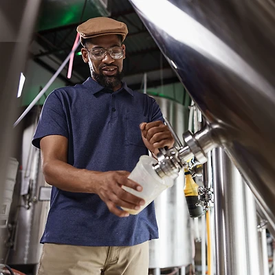 Men's Fire Hose Driver's Cap