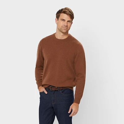 Men's Lambswool Crew Sweater