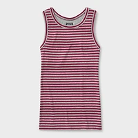 Women's No-Yank Luxe Rib Racerback Shelf Bra Tank