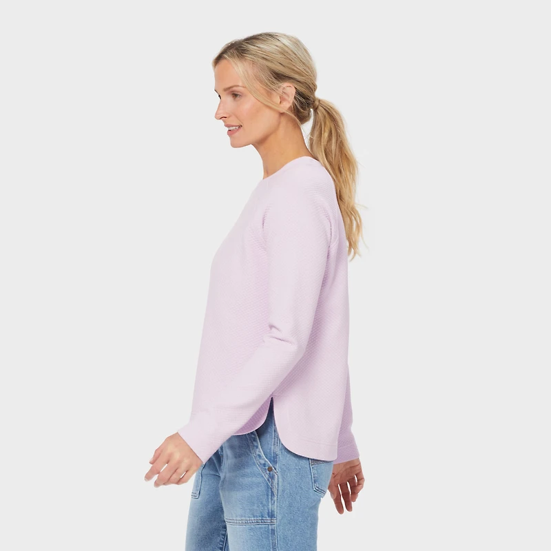 Women's AirLoc Quilted Crew Pullover