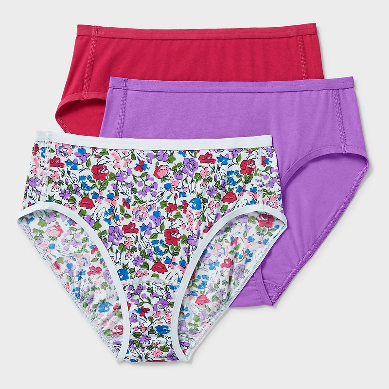 Women's Free Range Organic Cotton Briefs 3-Pack