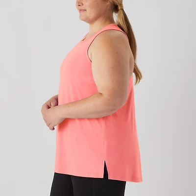 Women's Plus AKHG Renew Bamboo Racerback Tank