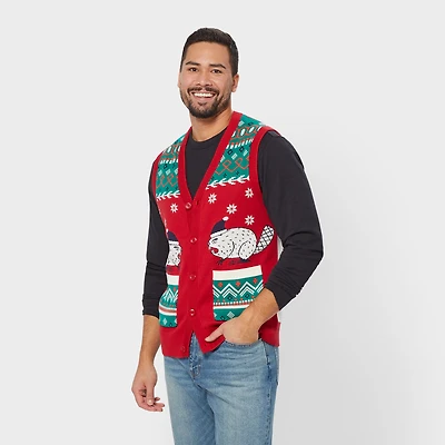 Strongarm Ugly Beaver Sweater Vest
