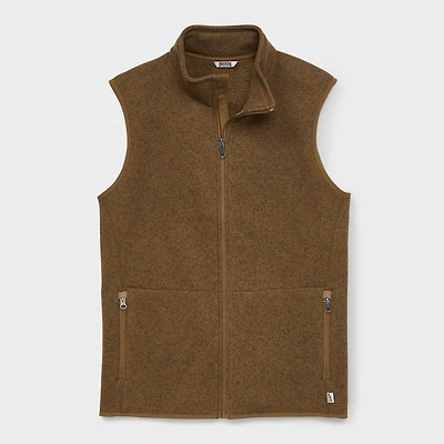 Men's Sweater Fleece Zip Vest