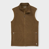 Men's Sweater Fleece Zip Vest