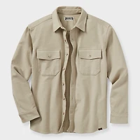 Men's Officer's Slub Sateen Shirt Jac