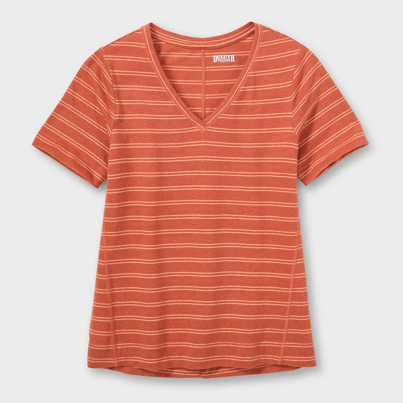 Women's Plus Hemp Knit Short Sleeve Tee