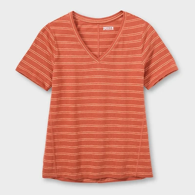Women's Plus Hemp Knit Short Sleeve Tee