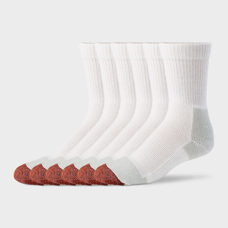 Men's Everyday 6-Pack Midweight Crew Socks