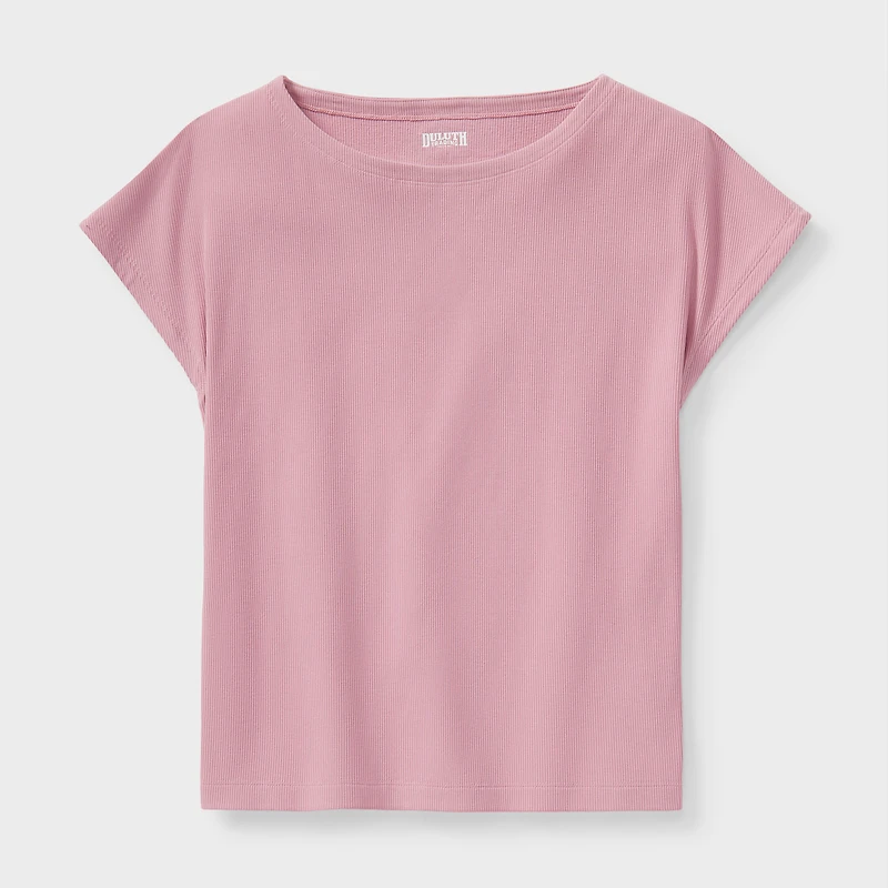 Women's Dang Soft Rib Boatneck Sleep Top