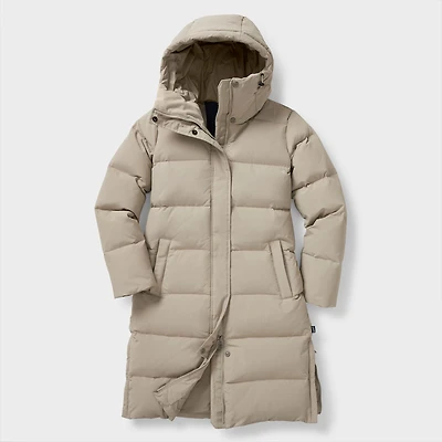 Women's Ruffer Puffer Arctic Down Long Coat