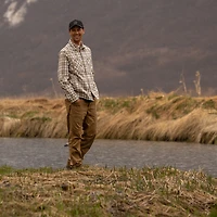 Men's AKHG Elk Flats Flannel Shirt Jac