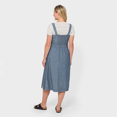 Women's Pick-a-Peck Gathering Apron Dress