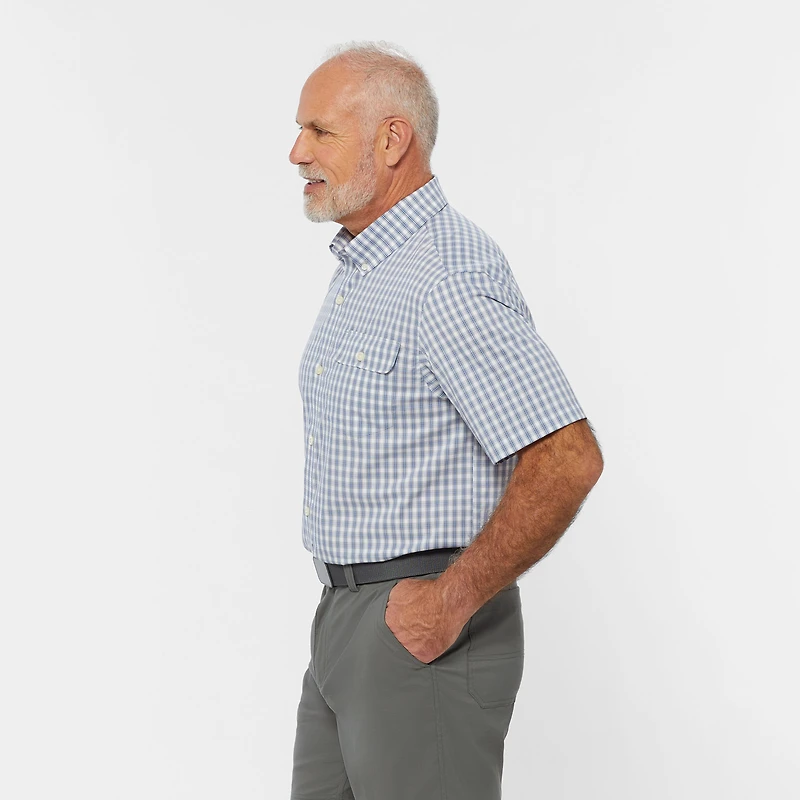 Men's COOLMAX Wrinklefighter Short Sleeve Shirt