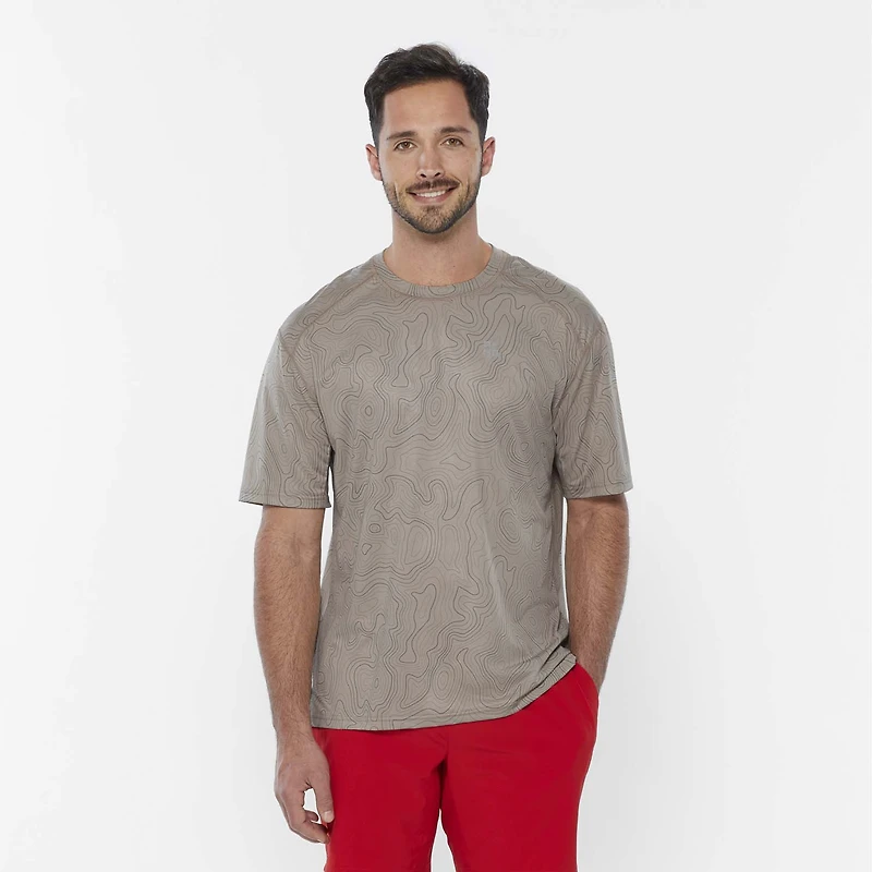 Men's AKHG Tun-Dry Relaxed Fit Short Sleeve T-Shirt