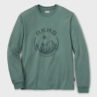 Men's AKHG Crosshaul Cotton Graphic Long Sleeve T