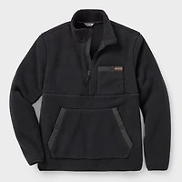 Men's Pile Hi Fleece Half Zip Mock Neck