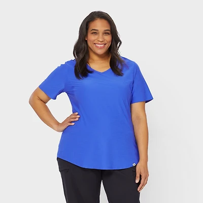 Women's Plus Cooling Armachillo V-Neck T-Shirt