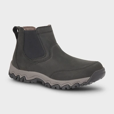 Men's Wild Boar Leather Pull-On Boots