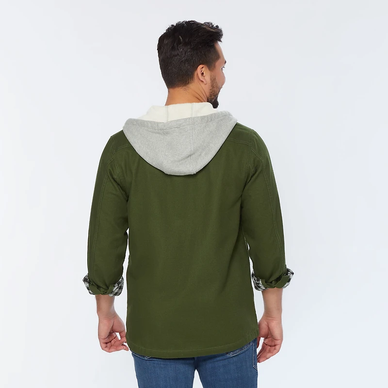 Men's Fire Hose Standard Fit Hooded Limber Jac