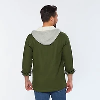 Men's Fire Hose Standard Fit Hooded Limber Jac