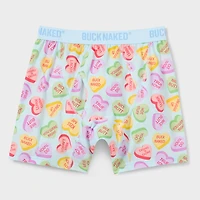 Men's Buck Naked Pattern Boxer Briefs