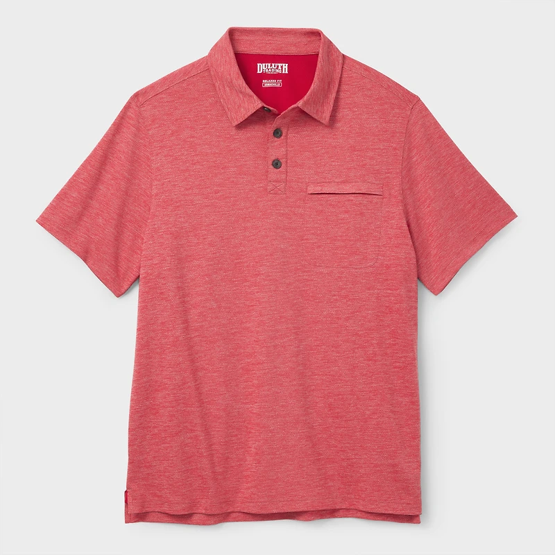 Men's Armachillo Cooling Relaxed Fit Polo Shirt