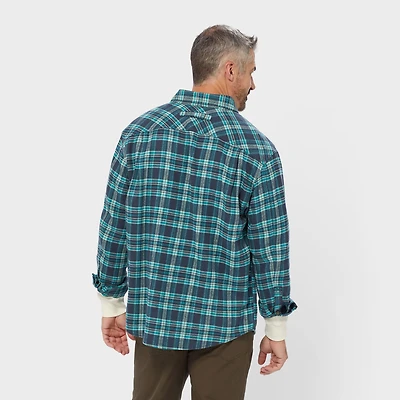 Men's Burlyweight Flannel Relaxed Fit Shirt