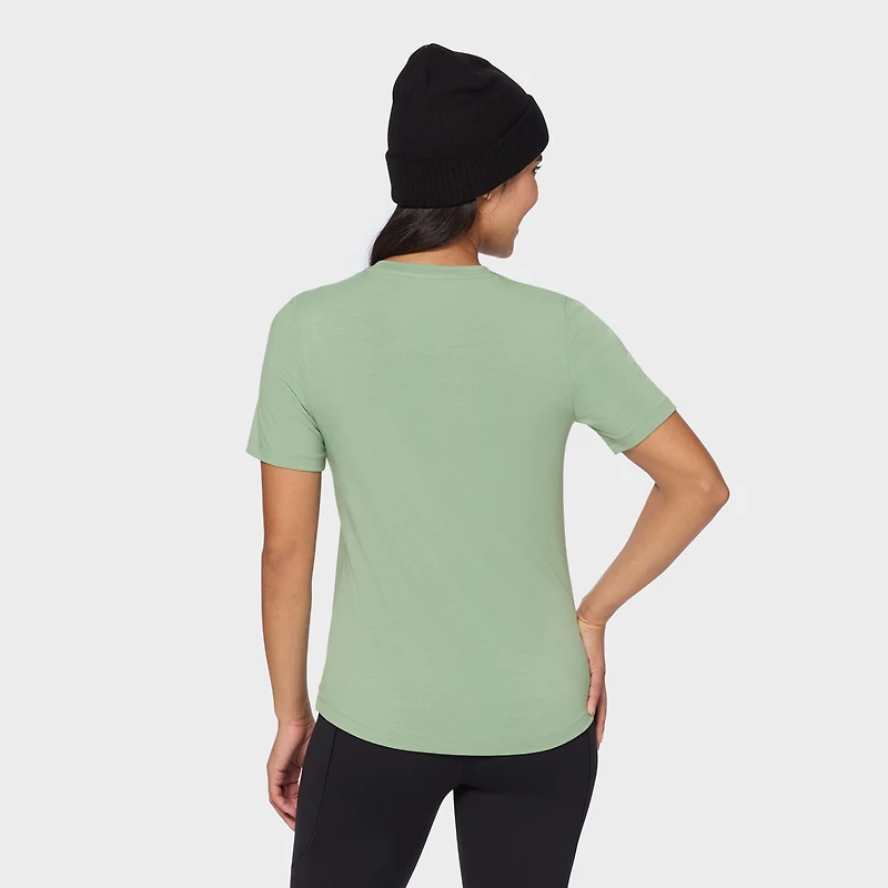 Women's AKHG Renew Bamboo Crewneck Short Sleeve Tee