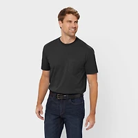 Men's Longtail T Standard Fit Short Sleeve Pocket Crew