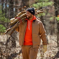 Men's Fire Hose Flannel-Lined Jacket